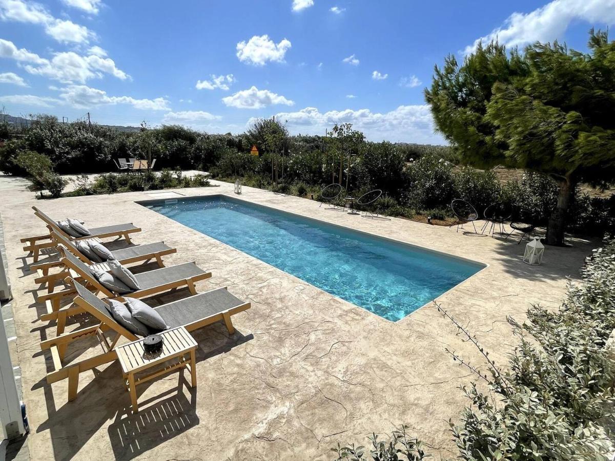 White Pearl Villa Naxos With Private Swimming Pool Naxos City Dış mekan fotoğraf